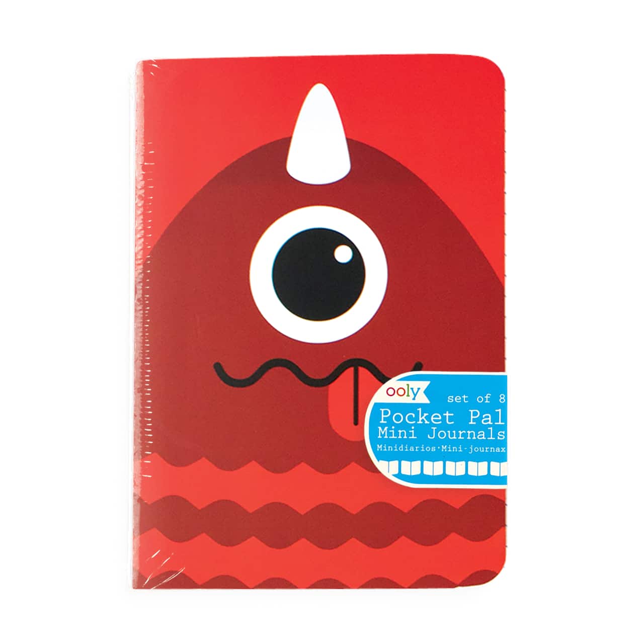 OOLY Monster Mini Pocket Pal Journals, 8ct.